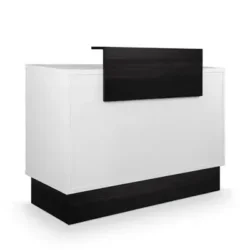 Thierry 2298 (3) Thierry 2298 Cashier Counter - Thierry 2298 Reception Desk - Thierry Welcome Counter - Professional Hairdressing Furniture - Hair Salon Cashier Counter - White Cashier Counter - Reception Desk