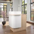 CORA Welcome Desk - CORA Checkout Counter - CORA Reception Furniture - Hair Salon Reception Furniture - Professional Hairdressing Furniture - Hair Salon Reception Furniture