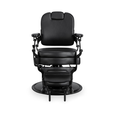 Fauteuil de barbier MARK B - Fauteuil barbier vintage - chaise barbier professionnel - massant - mobilier de barbier professionnel - Fauteuil barbier haut de gamme - fauteuil de coiffure pour homme