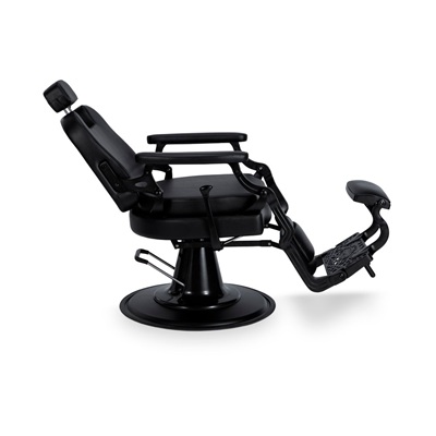 Fauteuil de barbier MARK B - Fauteuil barbier vintage - chaise barbier professionnel - massant - mobilier de barbier professionnel - Fauteuil barbier haut de gamme - fauteuil de coiffure pour homme