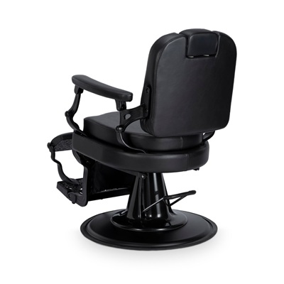 Fauteuil de barbier MARK B - Fauteuil barbier vintage - chaise barbier professionnel - massant - mobilier de barbier professionnel - Fauteuil barbier haut de gamme - fauteuil de coiffure pour homme