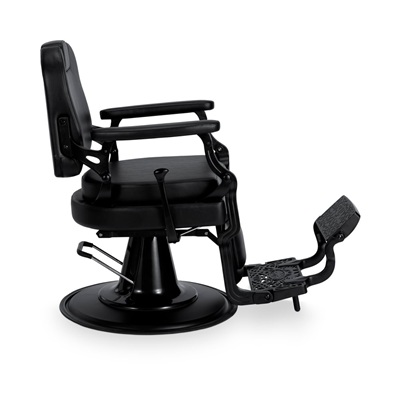 Fauteuil de barbier MARK B - Fauteuil barbier vintage - chaise barbier professionnel - massant - mobilier de barbier professionnel - Fauteuil barbier haut de gamme - fauteuil de coiffure pour homme