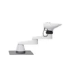 colonne de lavage Rondolore - Bras pivotant articulé avec trois points - Colonne de lavage avec bras pivotant - Mobilier de coiffure professionnel - bac de lavage pour salon de coiffure - bac de lavage Greiner - meuble pour salon de coiffure - greiner - salon de coiffure haut de gamme