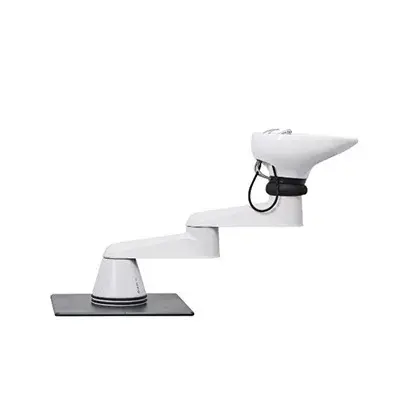colonne de lavage Rondolore - Bras pivotant articulé avec trois points - Colonne de lavage avec bras pivotant - Mobilier de coiffure professionnel - bac de lavage pour salon de coiffure - bac de lavage Greiner - meuble pour salon de coiffure - greiner - salon de coiffure haut de gamme