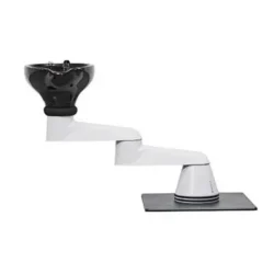 colonne de lavage Rondolore - Bras pivotant articulé avec trois points - Colonne de lavage avec bras pivotant - Mobilier de coiffure professionnel - bac de lavage pour salon de coiffure - bac de lavage Greiner - meuble pour salon de coiffure - greiner - salon de coiffure haut de gamme
