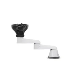 colonne de lavage Rondolore - Bras pivotant articulé avec trois points - Colonne de lavage avec bras pivotant - Mobilier de coiffure professionnel - bac de lavage pour salon de coiffure - bac de lavage Greiner - meuble pour salon de coiffure - greiner - salon de coiffure haut de gamme