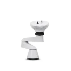 colonne de lavage Rondolore - Bras pivotant articulé avec trois points - Colonne de lavage avec bras pivotant - Mobilier de coiffure professionnel - bac de lavage pour salon de coiffure - bac de lavage Greiner - meuble pour salon de coiffure - greiner - salon de coiffure haut de gamme