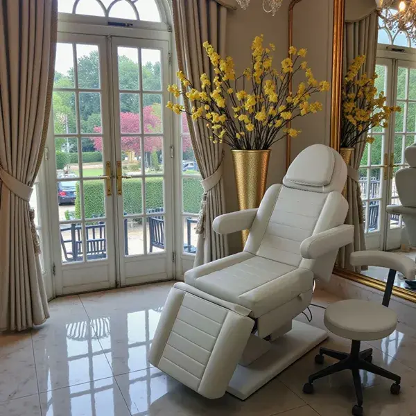 Fauteuil de soins électrique SKİNCARE - fauteuil esthétique professionnel - mobilier esthétique professionnel - mobilier esthétique haut de gamme - Fauteuil esthétique SKİNCARE - fauteuil esthétique sur mesure