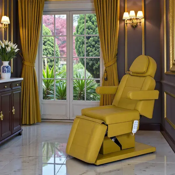 Fauteuil de soins électrique SKİNCARE - fauteuil esthétique professionnel - mobilier esthétique professionnel - mobilier esthétique haut de gamme - Fauteuil esthétique SKİNCARE - fauteuil esthétique sur mesure