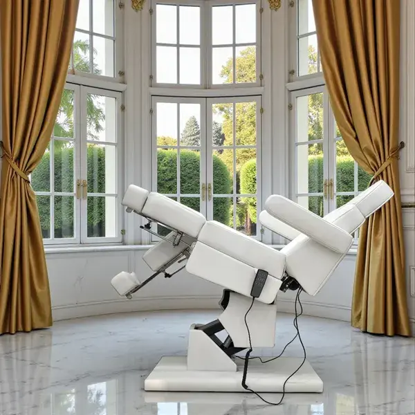 Fauteuil de soins électrique SKİNCARE - fauteuil esthétique professionnel - mobilier esthétique professionnel - mobilier esthétique haut de gamme - Fauteuil esthétique SKİNCARE - fauteuil esthétique sur mesure