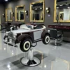 fauteuil de coiffure enfant Shelby - fauteuil de coiffure voiture pour enfant Shelby - Siege de coiffure enfant Shelby - Mobilier de Coiffure Professionnel - Mobilier de Coiffure Haut de Gamme - fauteuil coiffure forme voiture - voiturette enfant