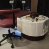 table head spa professionnelle - lit head spa japonais - station de soin capillaire premium - table de massage coiffure - mobilier head spa haut de gamme - lit de relaxation capillaire - table spa avec vasque ergonomique - équipement head spa moderne - lit de soin capillaire chauffant - table head spa avec chromothérapie - mobilier de salon bien‑être luxe