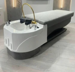 VIVA SPA Table (5) professional head spa table - Japanese head spa bed - premium hair care station - hairdressing massage table - high-end head spa furniture - hair relaxation bed - spa table with ergonomic basin - modern head spa equipment - heated hair treatment bed - head spa table with chromotherapy - luxury wellness salon furniture