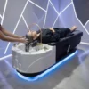 table head spa professionnelle - lit head spa japonais - station de soin capillaire premium - table de massage coiffure - mobilier head spa haut de gamme - lit de relaxation capillaire - table spa avec vasque ergonomique - équipement head spa moderne - lit de soin capillaire chauffant - table head spa avec chromothérapie - mobilier de salon bien‑être luxe