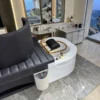 Table Head SPA VIVA - Table Head SPA avec vapeur - table Head SPA professionnelle - table Head SPA avec raccordement - Lit Head SPA professionnel - Mobilier professionnel esthétique spa - table head spa sur mesure