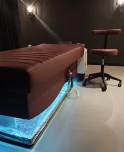 VIVA (14) professional head spa table - Japanese head spa bed - premium hair care station - hairdressing massage table - high-end head spa furniture - hair relaxation bed - spa table with ergonomic basin - modern head spa equipment - heated hair treatment bed - head spa table with chromotherapy - luxury wellness salon furniture