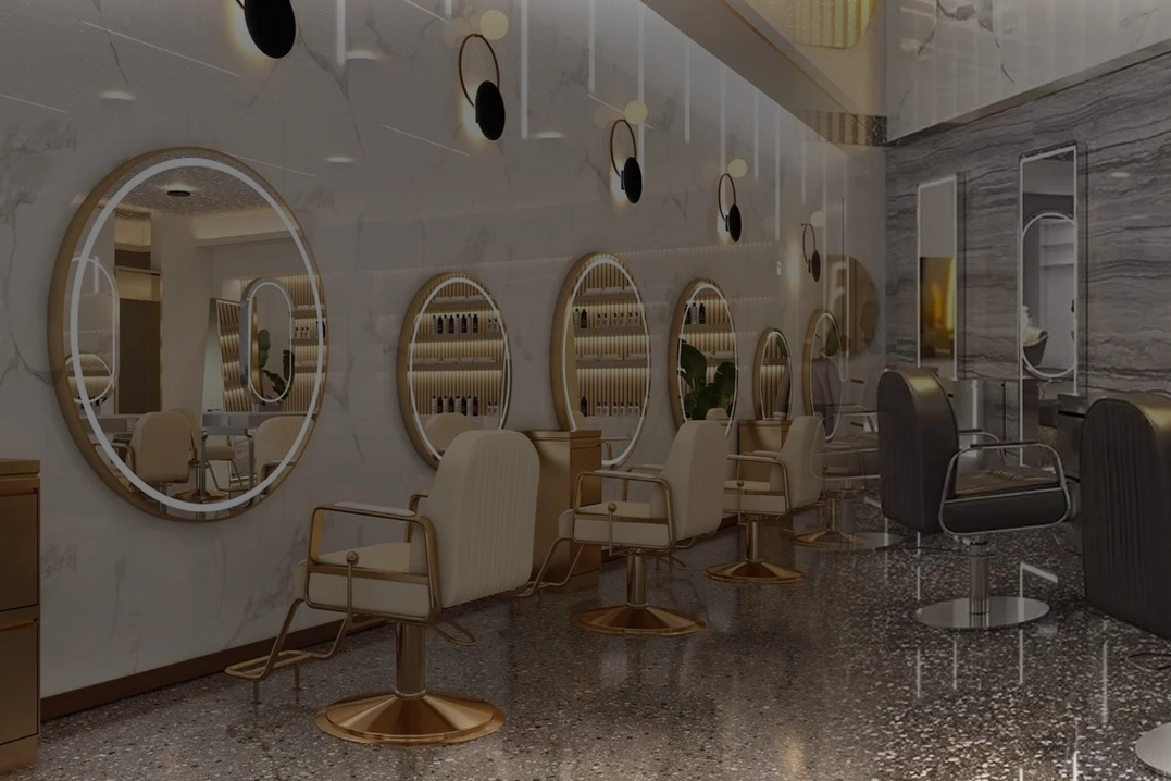 Mobilier coiffure professionnel - fauteuil barbier - chaise barbier - poste de coiffage - bac à shampoing - comptoir d'accueil - table de massage - fauteuil de pédicure - enseigne barbier - fauteuil de coiffure - bac de lavage - canapé salle d'attente