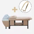 Table head spa helga beige premium - Table Head SPA with steam - table Head SPA professional - table Head SPA with connection - Bed Head SPA professional - Furniture professional aesthetic spa