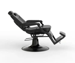Fauteuil de barbier KALE B - Fauteuil barbier vintage - chaise barbier professionnel - massant - mobilier de barbier professionnel - Fauteuil barbier haut de gamme - fauteuil de coiffure pour homme