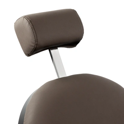Fauteuil de barbier Matteo BR - chaise de Barbier Matteo BR - Fauteuil de coiffure pour homme - chaise de coiffure vintage - mobilier de barbier professionnel