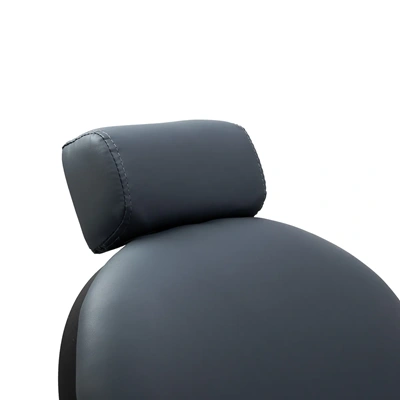 Fauteuil de barbier Matteo Graphite- chaise de Barbier Matteo Graphite - Fauteuil de coiffure pour homme - chaise de coiffure vintage - mobilier de barbier professionnel