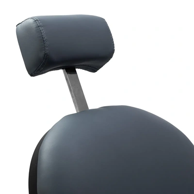 Fauteuil de barbier Matteo Graphite- chaise de Barbier Matteo Graphite - Fauteuil de coiffure pour homme - chaise de coiffure vintage - mobilier de barbier professionnel