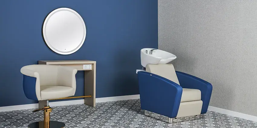 Hairdressing chair - Hairdressing chair - professional hairdressing chair - furniture for hairdressing salon - furniture for hairdressing salon