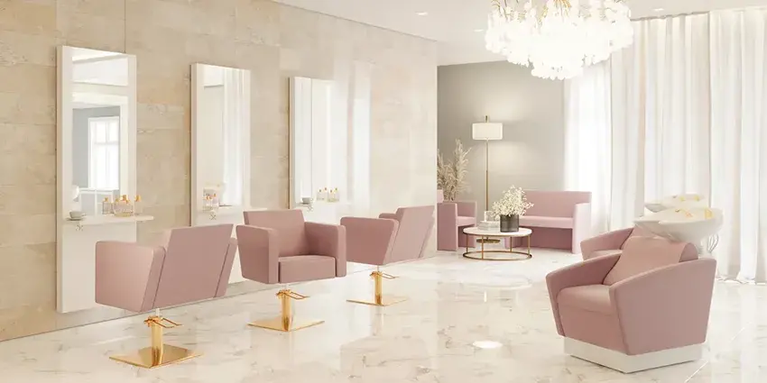 Hairdressing chair - Hairdressing chair - professional hairdressing chair - furniture for hairdressing salon - furniture for hairdressing salon