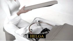 TABLE HELGA (3) Table head spa helga beige premium - Table Head SPA with steam - table Head SPA professional - table Head SPA with connection - Bed Head SPA professional - Furniture professional aesthetic spa
