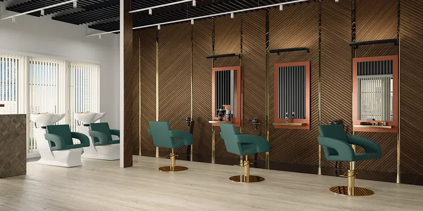 Hairdressing chair - Hairdressing chair - professional hairdressing chair - furniture for hairdressing salon - furniture for hairdressing salon