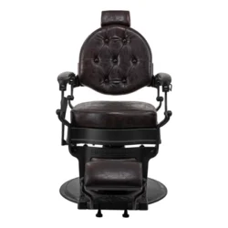 Fauteuil de Barbier Wolf Brown - Fauteuil Barbier Wolf Brown - Chaise Barbier Wolf Brown - Fauteuil de coiffure barbier Wolf Brown - mobilier de coiffure haut de gamme