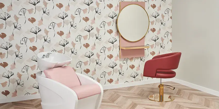 Hairdressing chair - Hairdressing chair - professional hairdressing chair - furniture for hairdressing salon - furniture for hairdressing salon