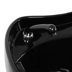sylvia massant noir (08) Bac à shampoing massant sylvia noir - bac de lavage électrique - gabbiano - Bac de lavage gabbiano sylvia - Mobilier de coiffure professionnel - bac de lavage pour salon de coiffure - bac de lavage électrique