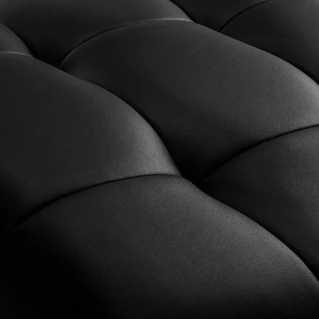 Lit de beauté à cils courbé ALBA NOIR - lit esthétique professionnel - fauteuil esthétique professionnel - mobilier esthétique professionnel - fauteuil extension de cils - fauteuil de soins esthétique