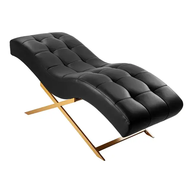 Lit de beauté à cils courbé ALBA NOIR - lit esthétique professionnel - fauteuil esthétique professionnel - mobilier esthétique professionnel - fauteuil extension de cils - fauteuil de soins esthétique