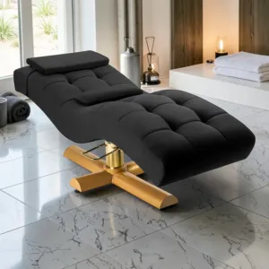 Lit de beauté à cils courbé CORONA - lit esthétique professionnel - fauteuil esthétique professionnel - mobilier esthétique professionnel - fauteuil extension de cils