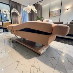 DOLCE (7) Fauteuil de soins électrique DOLCE - fauteuil esthétique professionnel - mobilier esthétique professionnel - mobilier esthétique haut de gamme - Fauteuil esthétique SKİNCARE - fauteuil esthétique sur mesure - table de massage réglable en hauteur - lit esthétique réglable en hauteur - CORSAT -