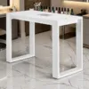 G031 Blanc (1) Table de manucure G031 blanc - table onglerie avec aspirateur intégré - Table de manucure professionnelle - table onglerie professionnelle - mobilier esthétique et onglerie
