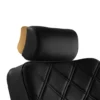 Fauteuil de Barbier Leonardo Gold Black - Fauteuil Barbier Leonardo Gold Black - Chaise Barbier Leonardo Gold Black - Fauteuil de coiffure barbier Leonardo Gold Black - mobilier de coiffure haut de gamme