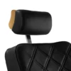 Fauteuil de Barbier Leonardo Gold Black - Fauteuil Barbier Leonardo Gold Black - Chaise Barbier Leonardo Gold Black - Fauteuil de coiffure barbier Leonardo Gold Black - mobilier de coiffure haut de gamme