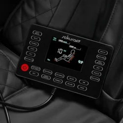 Sakura 801 noir et rouge (9) Fauteuil de massage Sakura Standard 801 noir et rouge - Fauteuil de massage professionnel - Fauteuil de massage SPA - Fauteuil de massage haut de gamme - Mobilier esthétique professionnel
