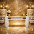 table de manucure professionnelle - table nails luxe - mobilier esthétique haut de gamme - mobilier de pédicure professionnel - table_manucure haut de gamme - équipement onglerie premium - table manucure_avec aspirateur - comptoir ongles design - meuble manucure professionnel - agencement salon de coiffure