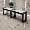 Table de Manucure Astra 2 places - table onglerie avec aspirateur intégré - Table de manucure professionnelle - table onglerie professionnelle - mobilier esthétique et onglerie - Table de Manucure double postes - table à ongle double