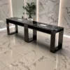 Table de Manucure Astra 2 places - table onglerie avec aspirateur intégré - Table de manucure professionnelle - table onglerie professionnelle - mobilier esthétique et onglerie - Table de Manucure double postes - table à ongle double