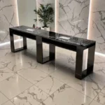 Table de Manucure Astra 2 places - table onglerie avec aspirateur intégré - Table de manucure professionnelle - table onglerie professionnelle - mobilier esthétique et onglerie - Table de Manucure double postes - table à ongle double