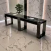 Table de Manucure Astra 2 places - table onglerie avec aspirateur intégré - Table de manucure professionnelle - table onglerie professionnelle - mobilier esthétique et onglerie - Table de Manucure double postes - table à ongle double