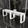 Table de Manucure Astra 2 places - table onglerie avec aspirateur intégré - Table de manucure professionnelle - table onglerie professionnelle - mobilier esthétique et onglerie - Table de Manucure double postes - table à ongle double