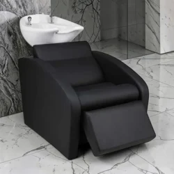 COMFORT (1) Bac à shampoing professionnel Comfort - Bac de lavage professionnel Comfort - Bac à shampoing massant - Bac de lavage massant - Mobilier de coiffure professionnel- groupe coiff