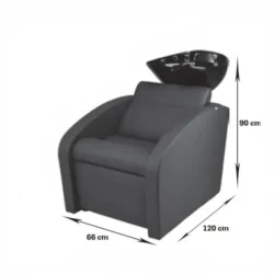 COMFORT (21) Bac à shampoing professionnel Comfort - Bac de lavage professionnel Comfort - Bac à shampoing massant - Bac de lavage massant - Mobilier de coiffure professionnel- groupe coiff