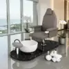 Fauteuil de pédicure Dolce Podo MN - Fauteuil pédicure professionnel - Fauteuil Spa haut de gamme - Mobilier esthétique haut de gamme - Mobilier esthétique professionnel - fauteuil pédicure spa -Fauteuil de pédicure haut de gamme